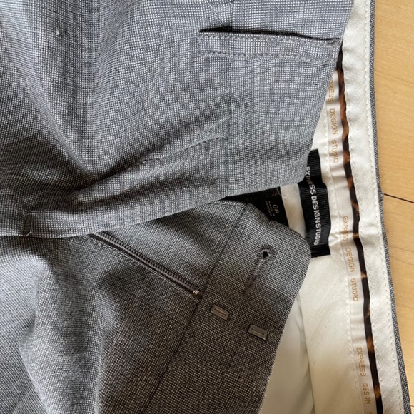 Quality Women’s Dress Pant in Lighter Weight Black & White Tweed - Picture 7 of 7